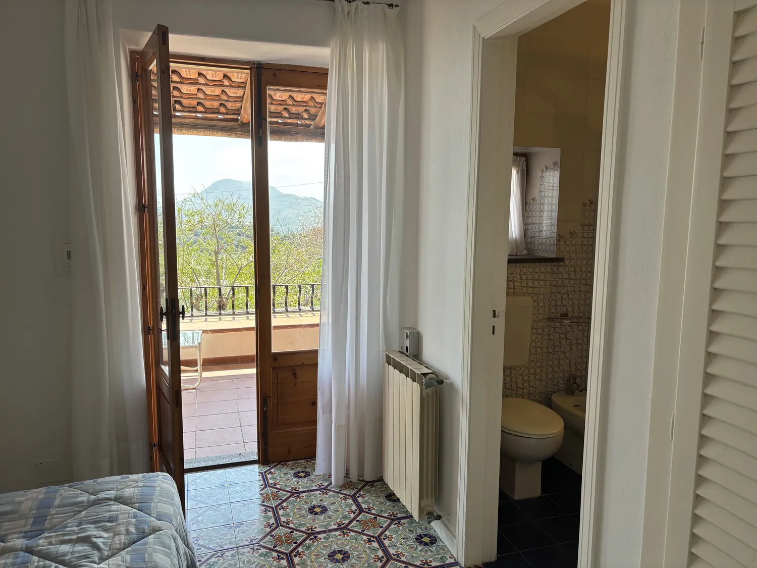 Zagara, vista dalla camera