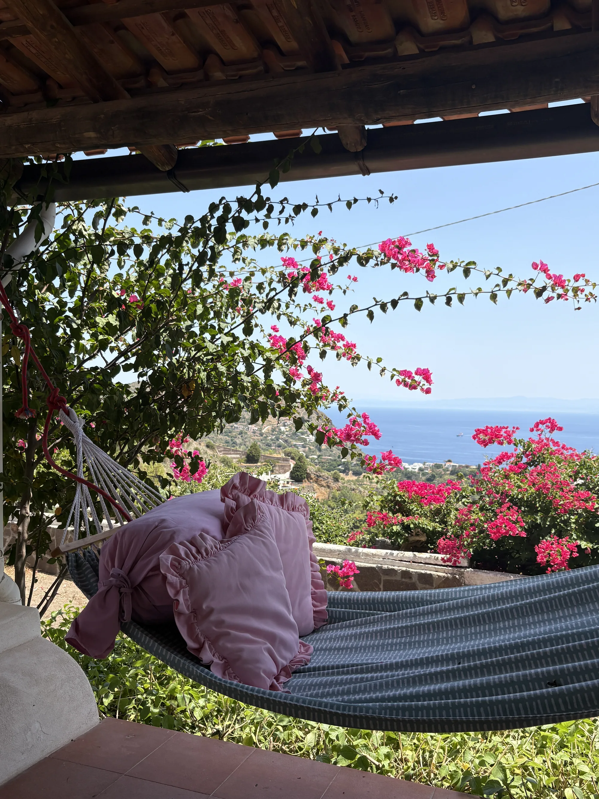 Olivetta, area relax esterna